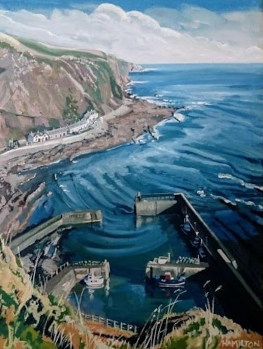 Burnmouth The Cottage By The Sea, Scotland מראה חיצוני תמונה